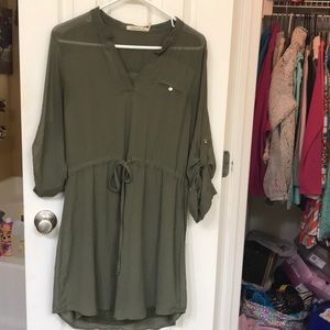 Olive dress
